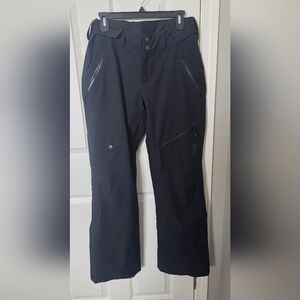 Mountain Hardwear Black Wmns Ski Pants Sz M NEW